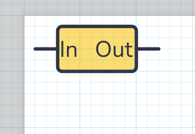 Adding connection point circles to custom schematic symbol with Circuit Canvas