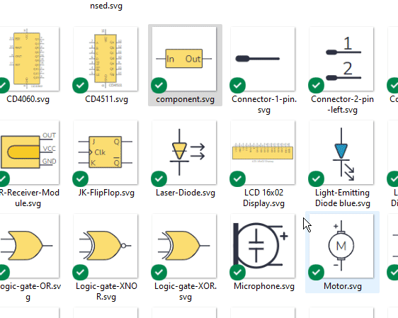 Adding connection point class to custom schematic symbol with Circuit Canvas