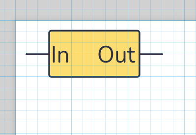 Resizing custom schematic symbol with Circuit Canvas